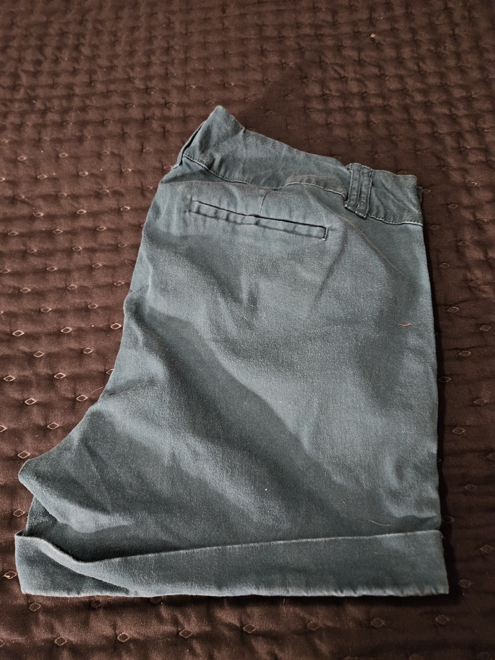 torrid Dark Teal Chino Shorts